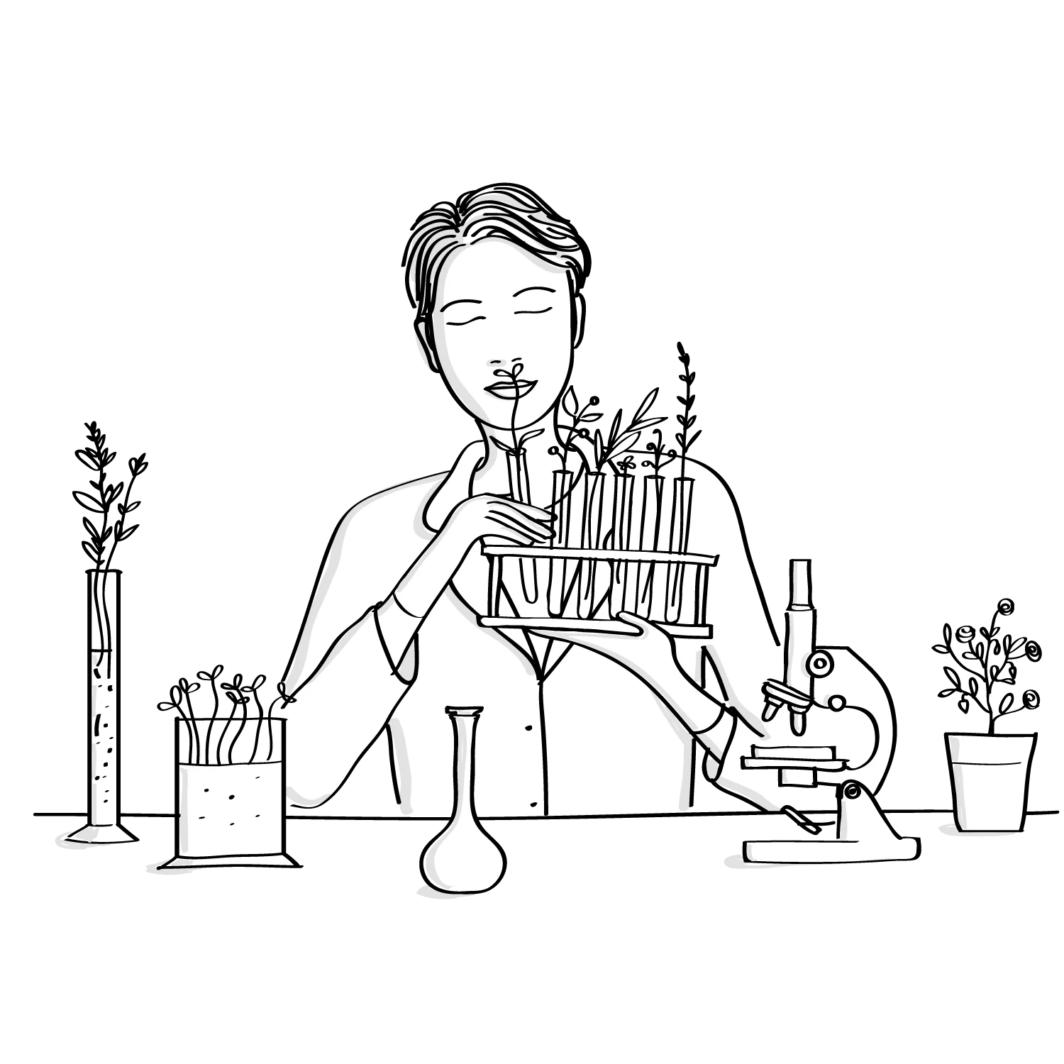 Artégo laboratory: phyto-technology research illustration